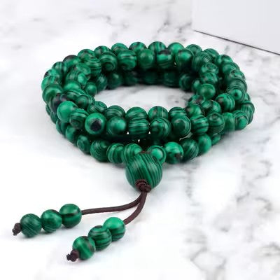 Bracelet Pierre - PrayerStone™ - Malachite Verte